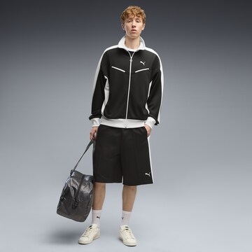 PUMA Regular Workout Pants 'T7 Relaxed' in Black