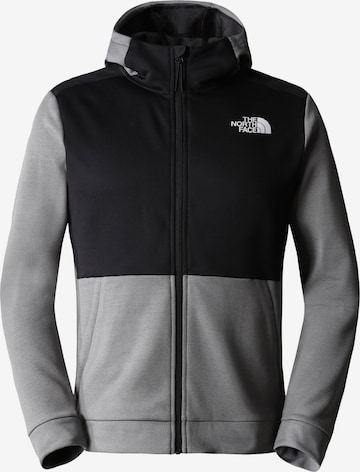 Veste en polaire fonctionnelle THE NORTH FACE en gris : devant