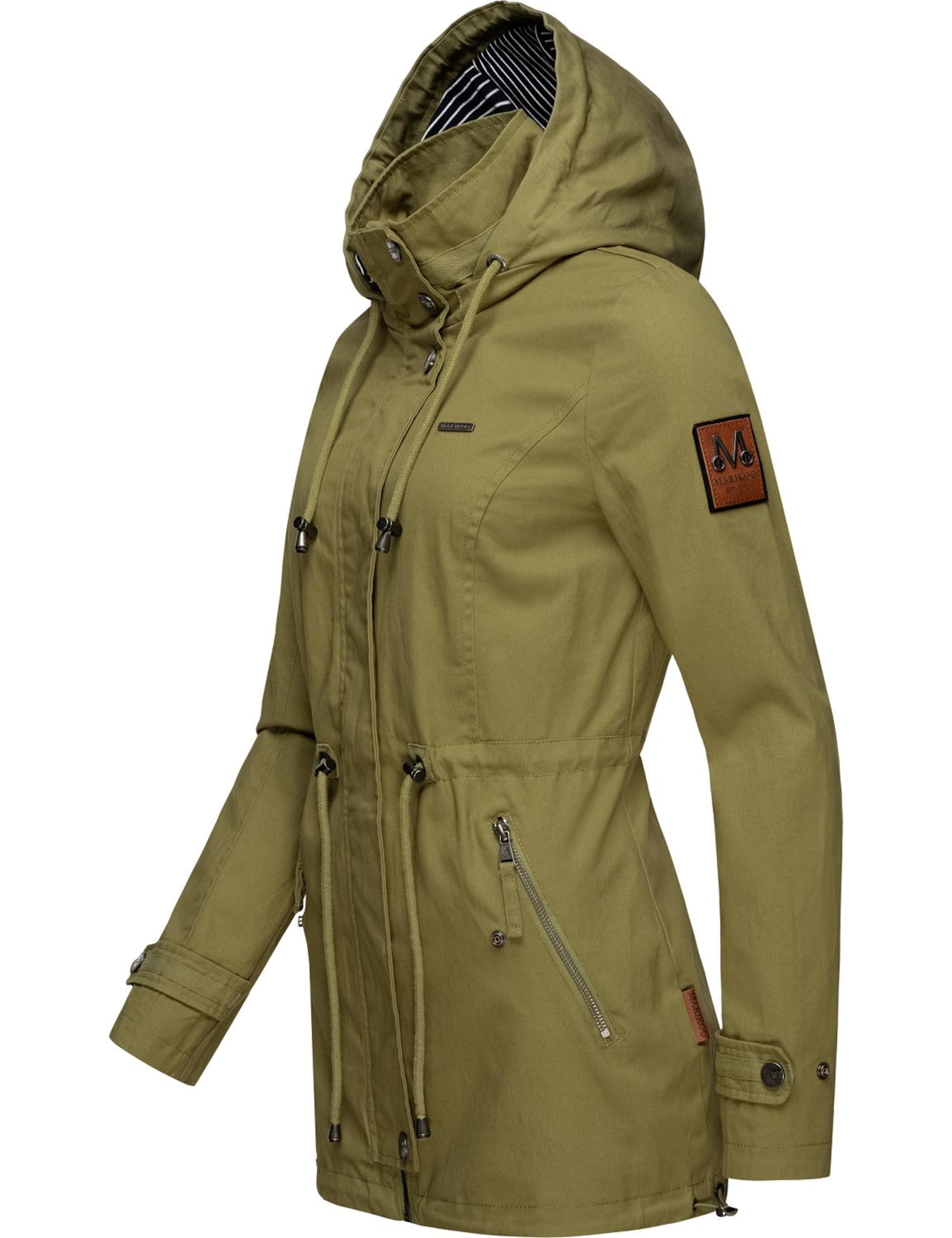 Parka di mezza stagione 'Nyokoo' di MARIKOO in verde