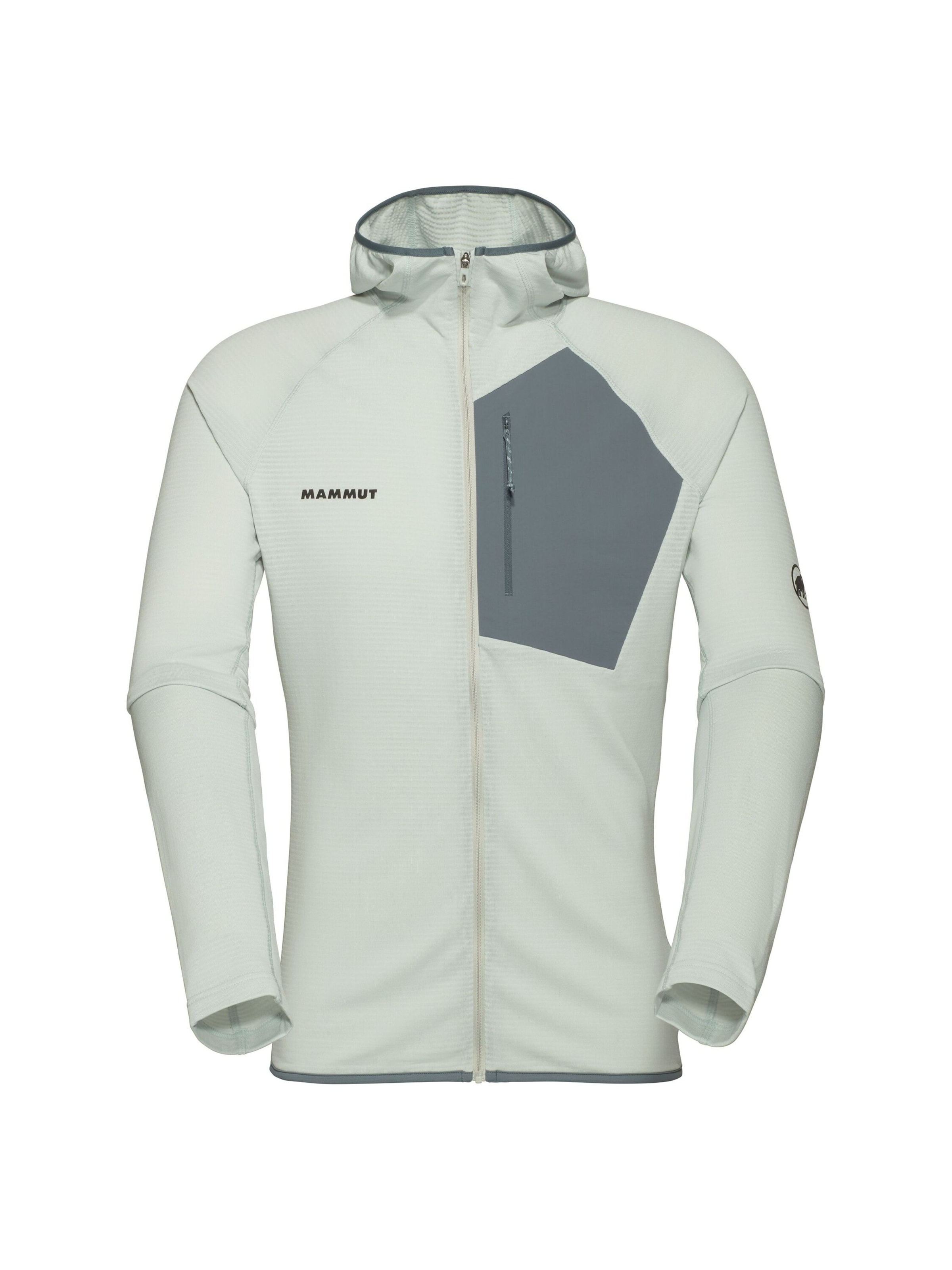 MAMMUT Athletic Fleece Jacket in Green: front
