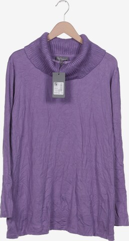 Ulla Popken Sweater & Cardigan in 5XL in Purple: front
