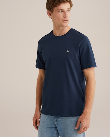 WE Fashion Shirt in Blauw: voorkant