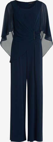 Vera Mont Jumpsuit in Blauw: voorkant