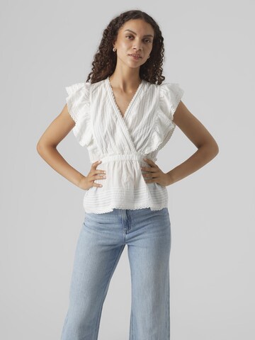 VERO MODA Top 'NOIR' in White