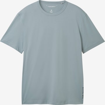 T-Shirt TOM TAILOR en bleu : devant