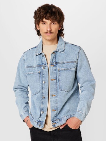 Redefined Rebel Between-season jacket 'Drake' in Blue: front