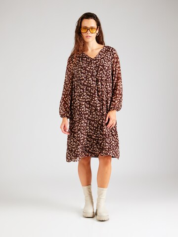 ONLY Carmakoma Dress 'CARMIRONNA' in Brown