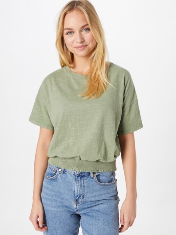 QS - Camiseta en verde: frente