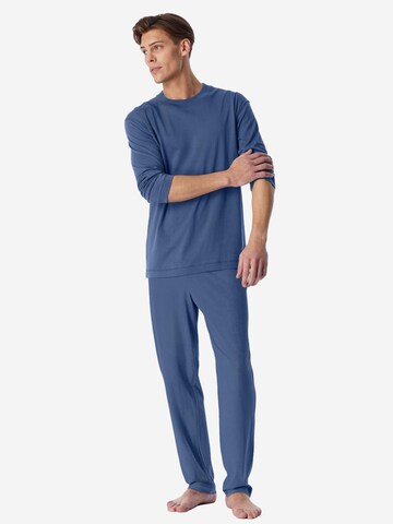 SCHIESSER Pyjama lang 'Modern Essentials'‌‌‌‌‌‌‌‌‌ in Blau