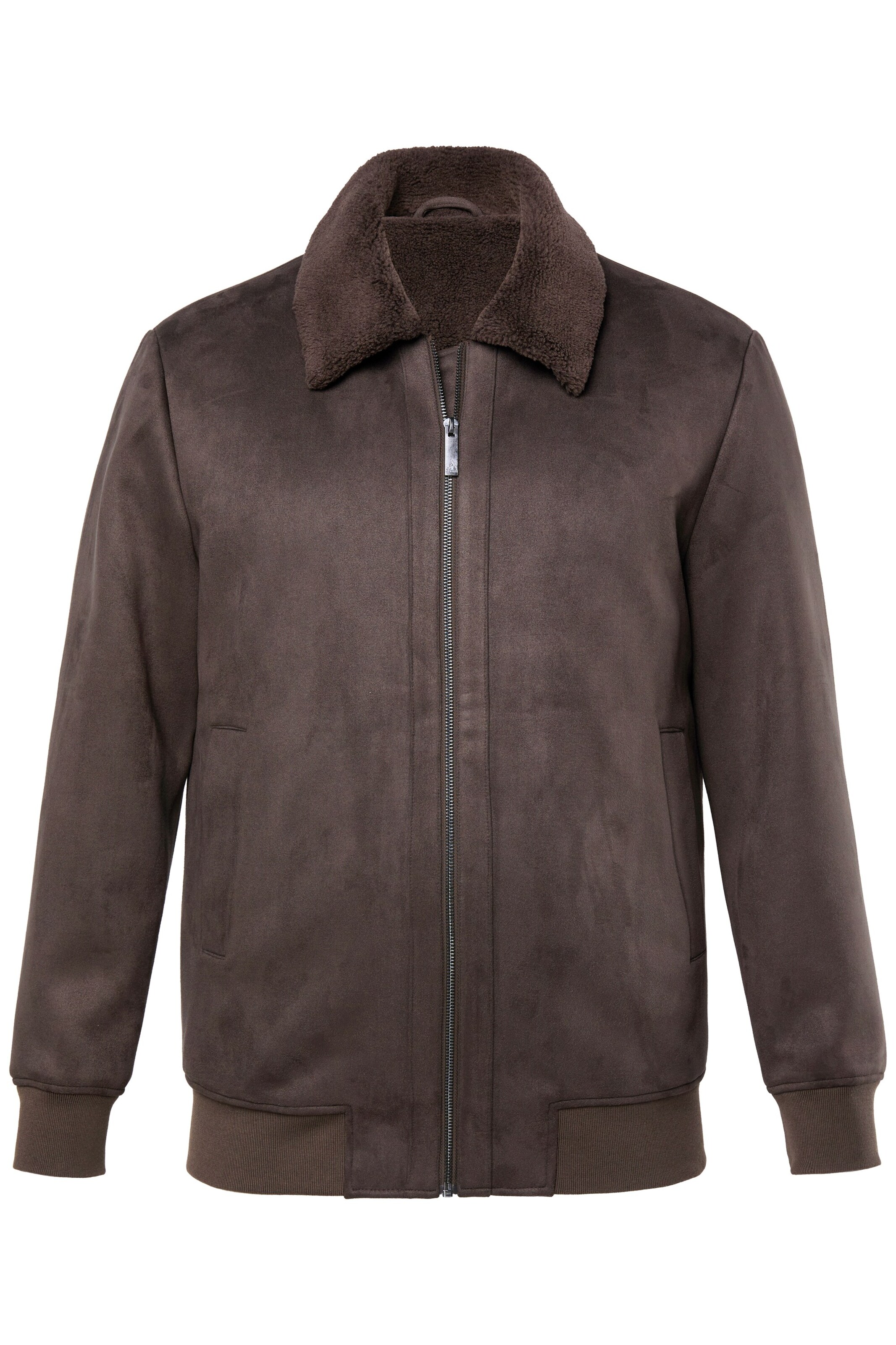 JP1880 Tussenjas in Bruin: voorkant