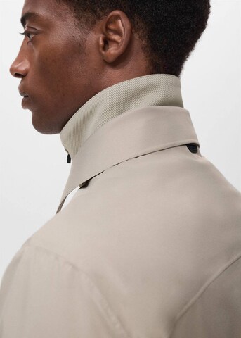 MANGO MAN Between-Seasons Coat 'Area' in Grey