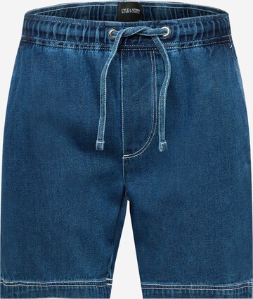 Lyle & Scott Regular Jeans in Blue: front