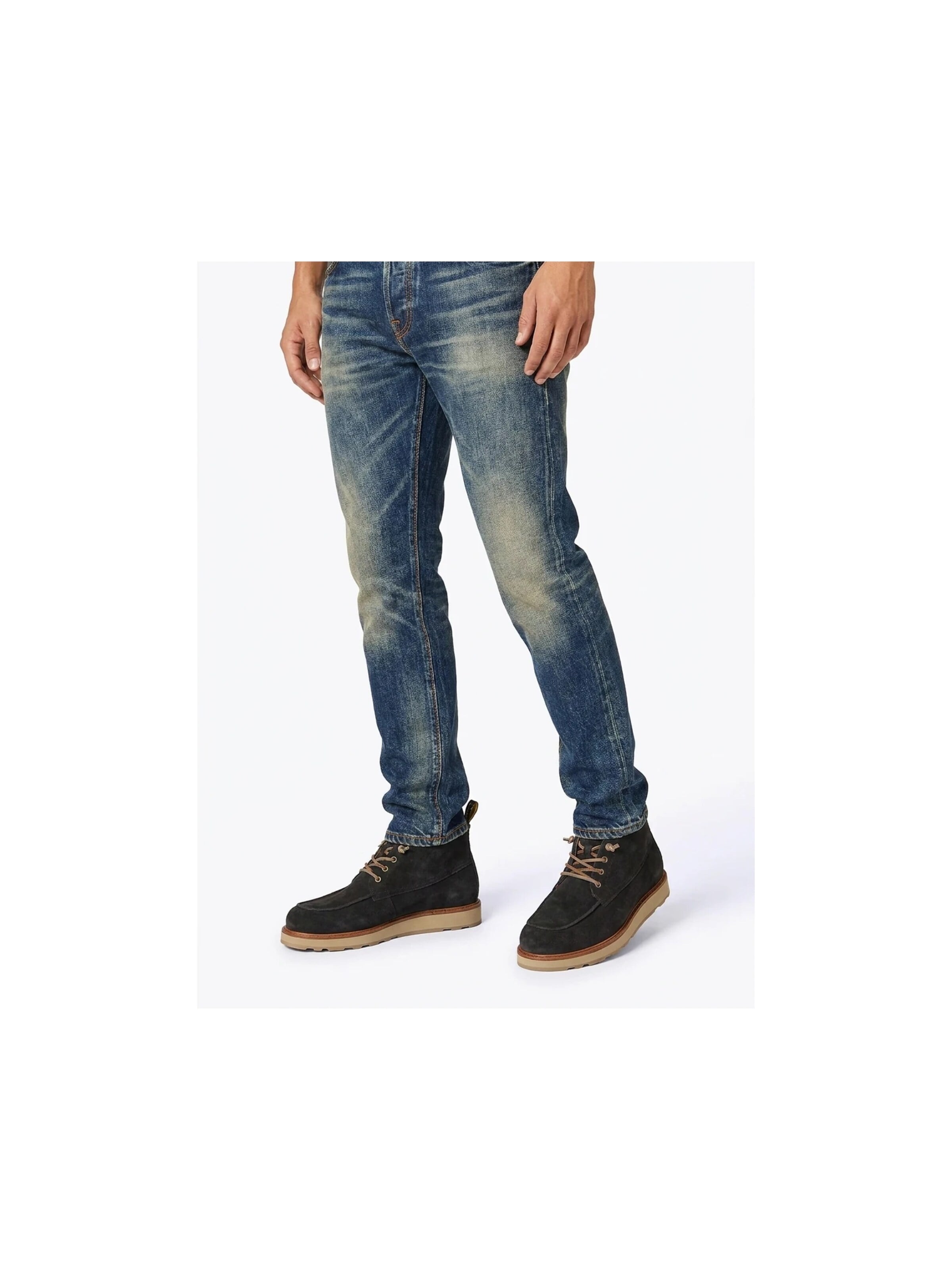 BLACKSTONE - Botas con cordones 'PERIDO ASHER MID' en gris