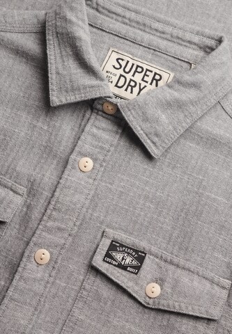 Fit confort Chemise Superdry & Co en gris