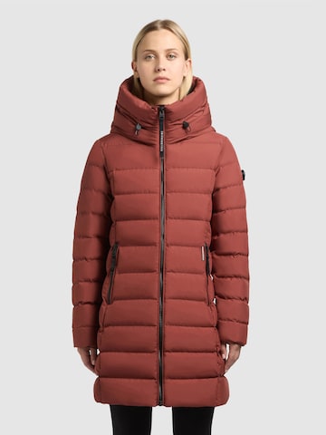 khujo - Abrigo de invierno 'Nekar' en rojo: frente