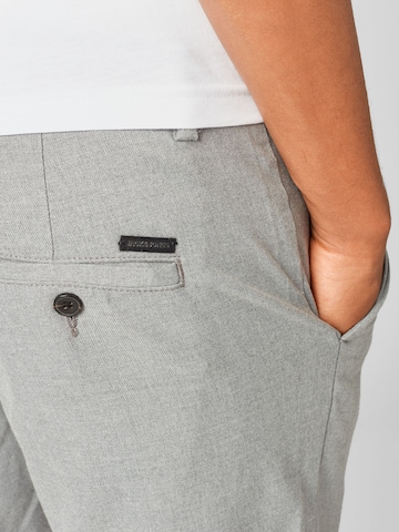 JACK & JONES Úzky strih Chino nohavice 'Connor' - Sivá