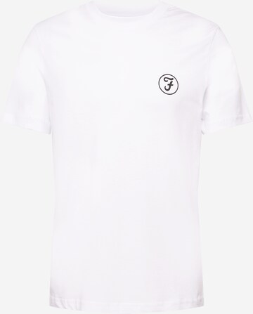 FARAH T-Shirt 'TRAFFORD' in Weiß: predná strana