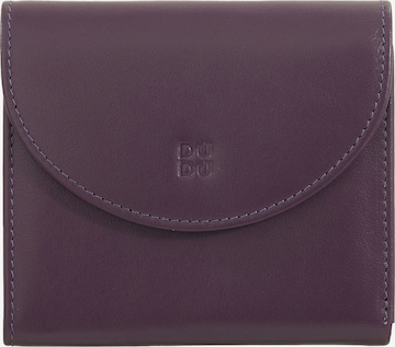 DuDu Wallet 'Malaita' in Purple: front