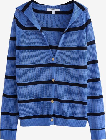 Next Gebreid vest in Blauw: voorkant