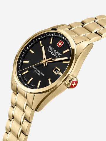 SWISS MILITARY HANOWA Analog watch 'Pioneer' in Gold