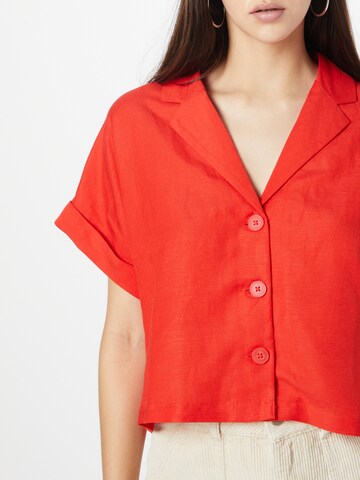 Chemisier 'Lillie' Lindex en rouge