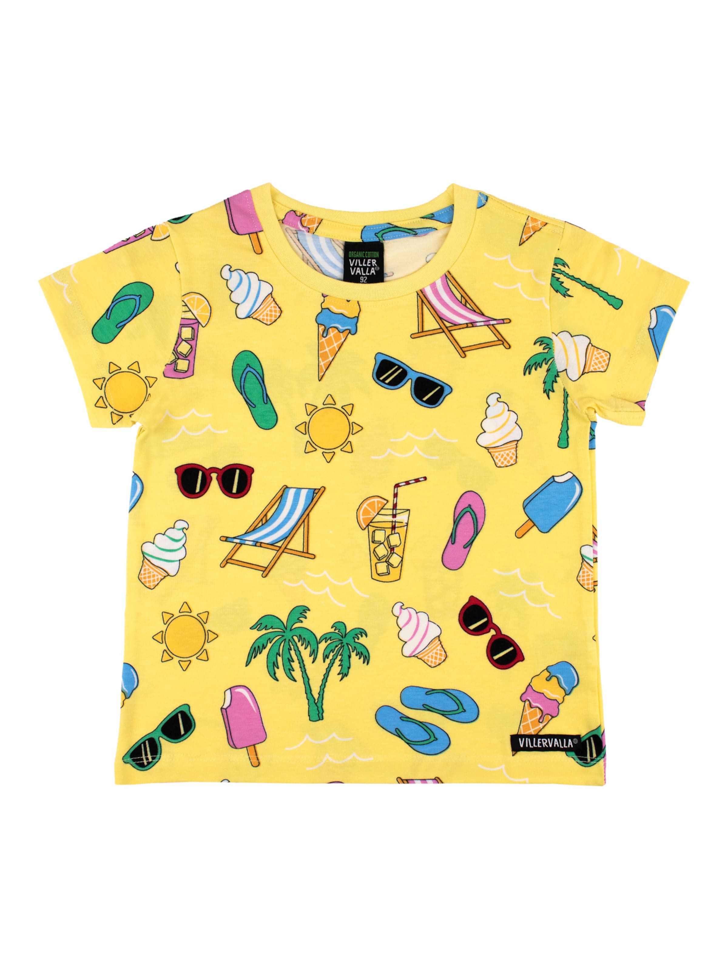 Villervalla Shirt '0143MRA' in Yellow: front