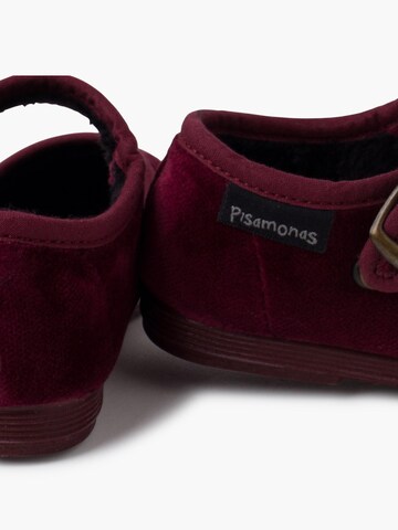Chaussure basse Pisamonas en rouge