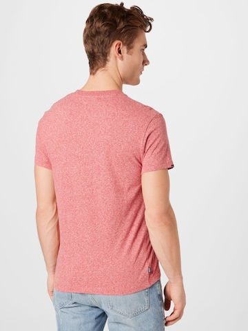 Superdry Tapered Shirt in Rood
