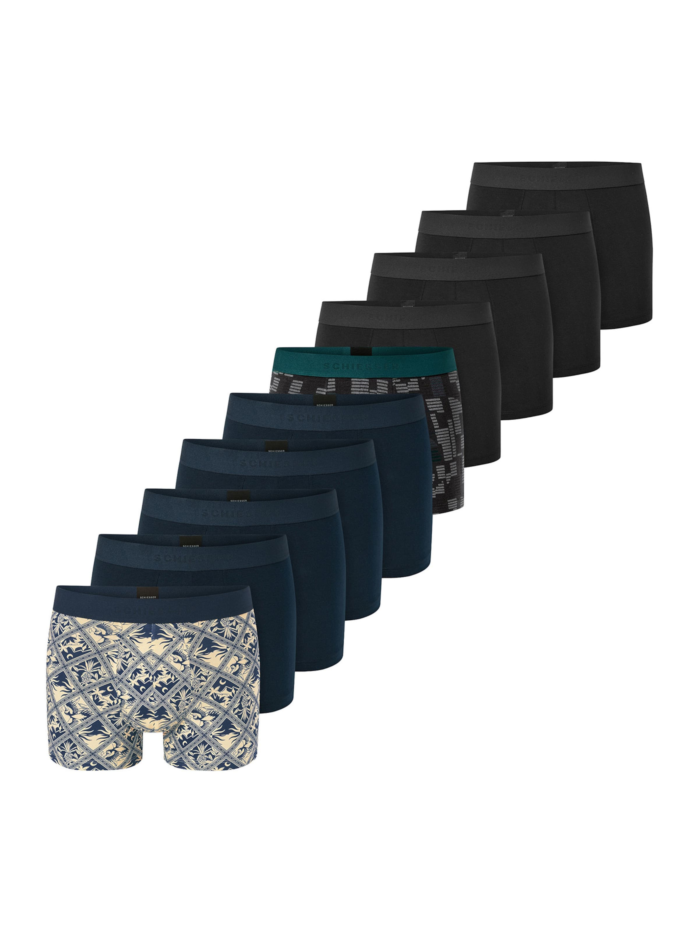 SCHIESSER Trunk ' 95/5 Multi ' in Beige: Vorderseite