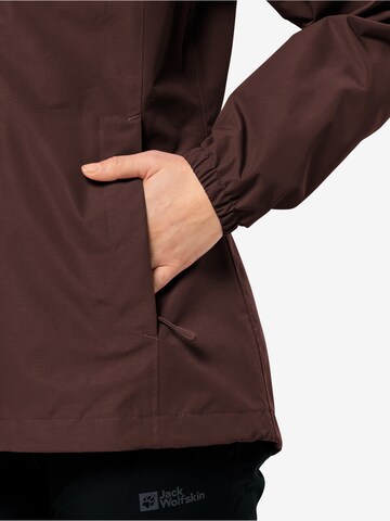 JACK WOLFSKIN Outdoor jacket 'STORMY POINT' in Brown