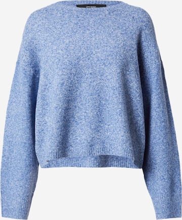 VERO MODA Pulover 'DOFFY' | modra barva: sprednja stran