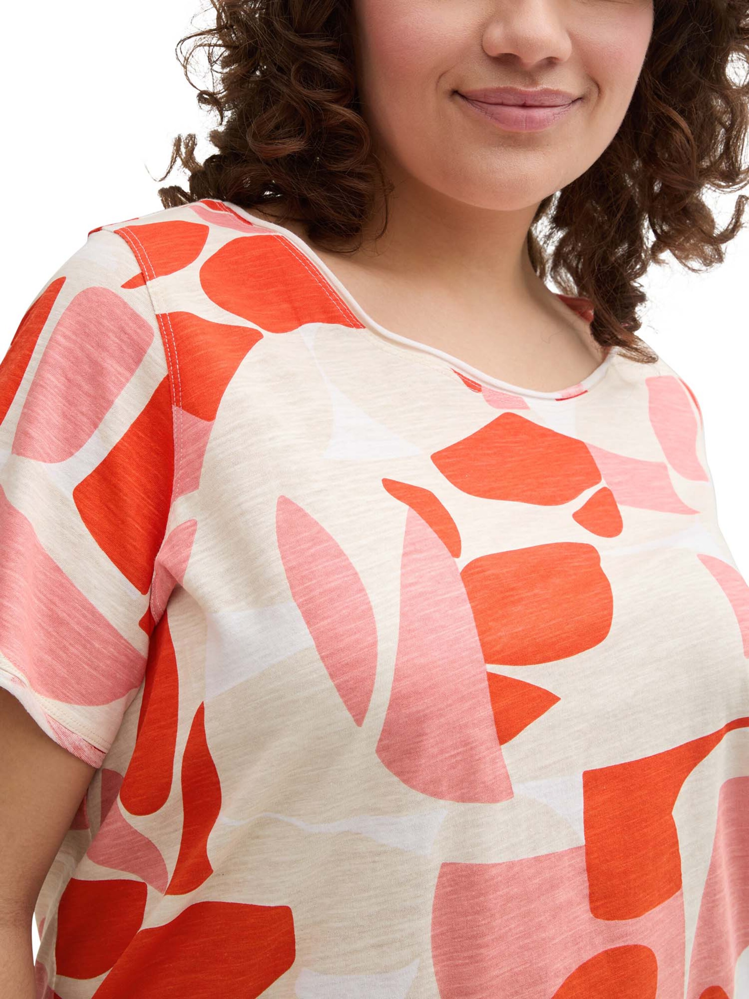 Maglietta di Tom Tailor Women + in rosso