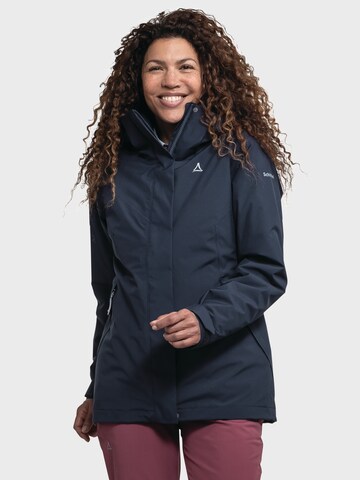 Veste outdoor 'Tamina' Schöffel en bleu : devant