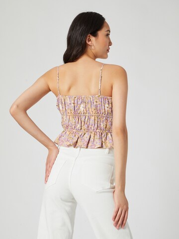 Daahls by Emma Roberts exclusively for ABOUT YOU - Blusa 'Ava' em roxo