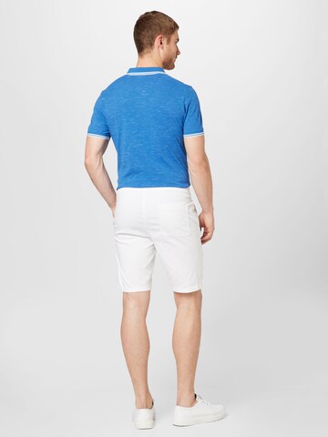 Regular Pantalon 'Bermuda' s.Oliver en blanc