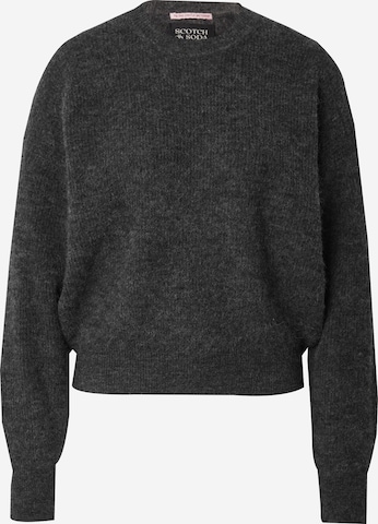 pilka SCOTCH & SODA Megztinis 'CORE FUZZY': priekis