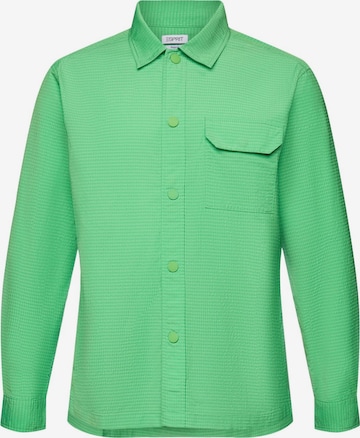 ESPRIT Regular fit Overhemd in Groen: voorkant