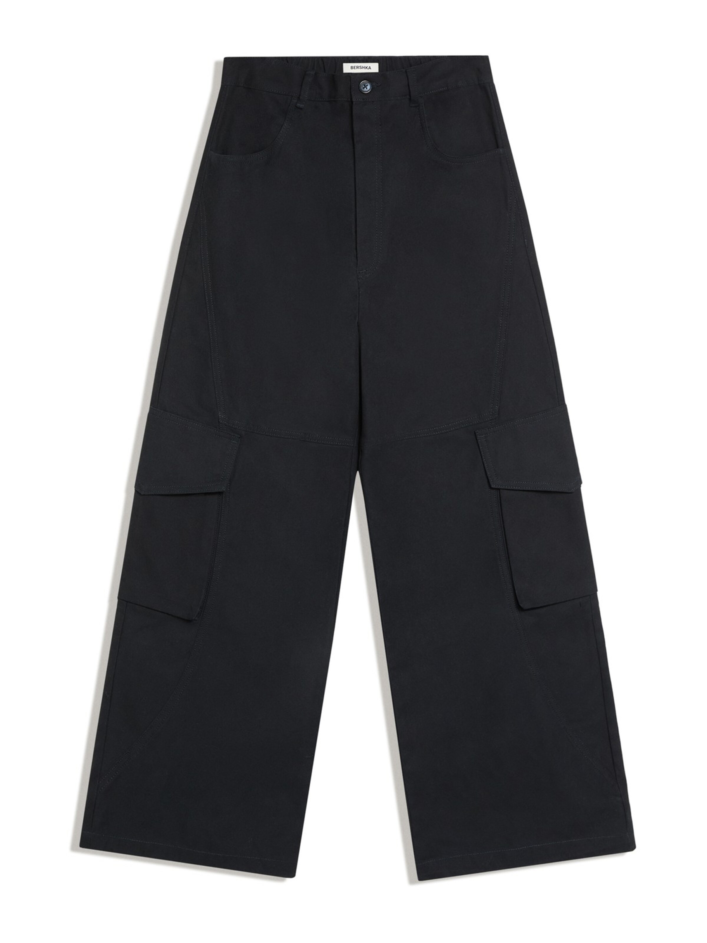 Bershka Cargo Pants in 29-30 in Navy, Item view