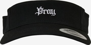 Mister Tee Visor 'Pray' in Schwarz: predná strana