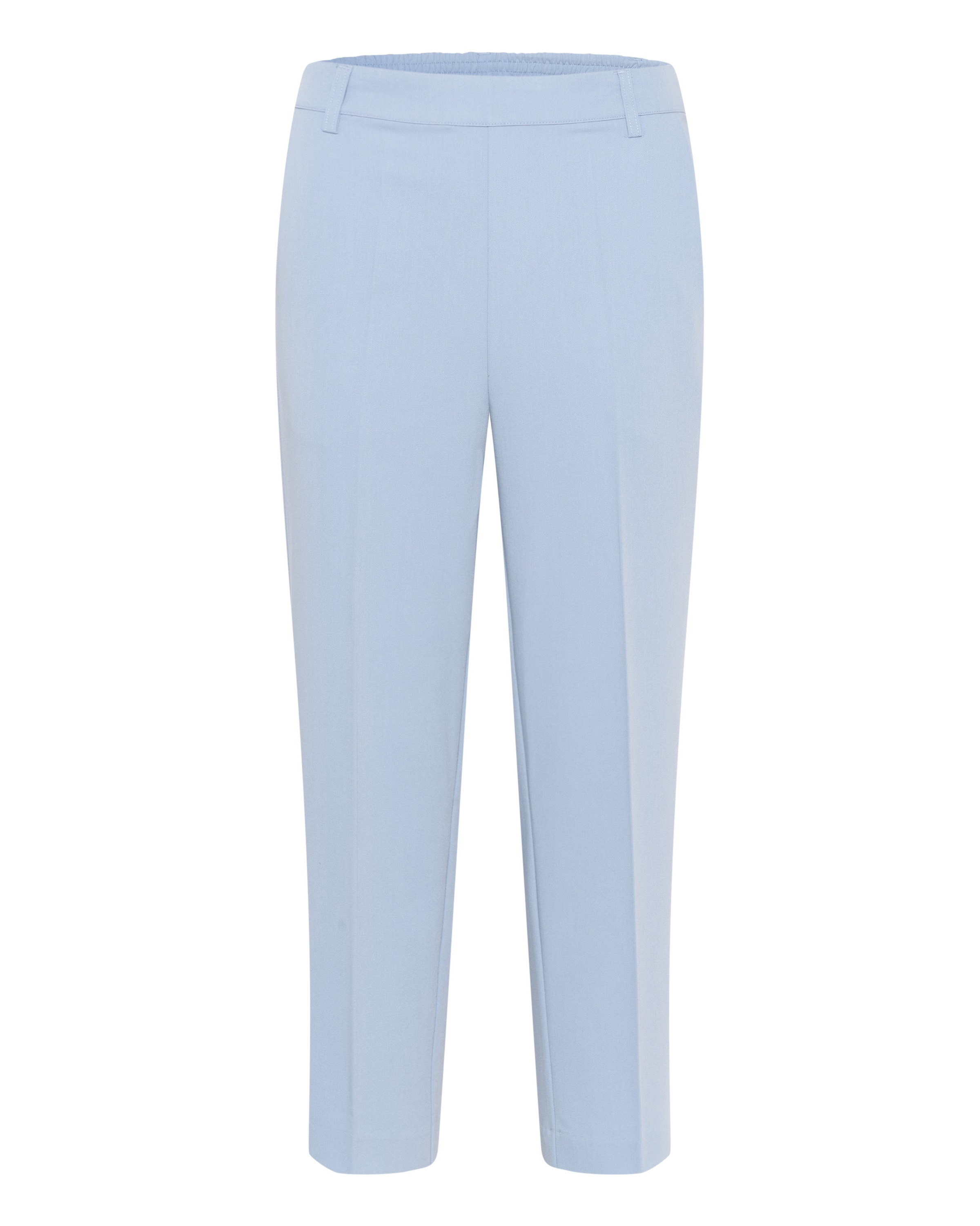 Kaffe Trousers with creases 'sakura' in Blue: front
