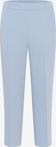 Kaffe Pleated Pants 'sakura' in Blue: front