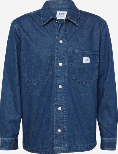 Lee Jacke in blue denim / weiß, Produktansicht