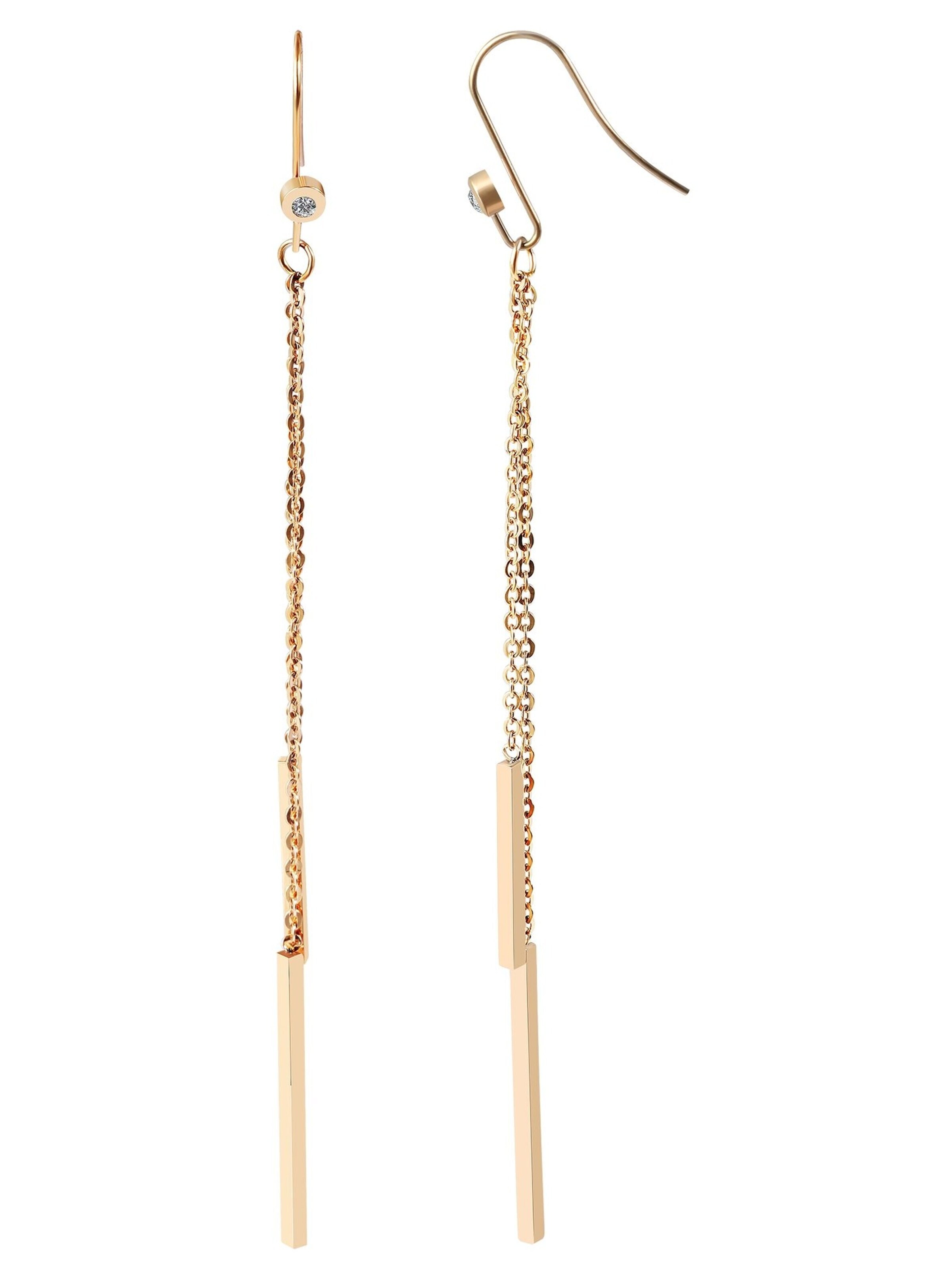 Akzent Earrings 'Saidra, langlebig' in Gold