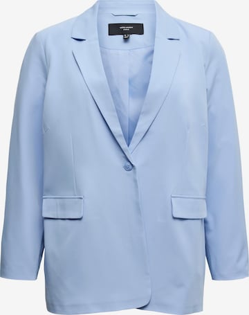 Vero Moda Curve - Blazer 'VMCZelda' en azul: frente
