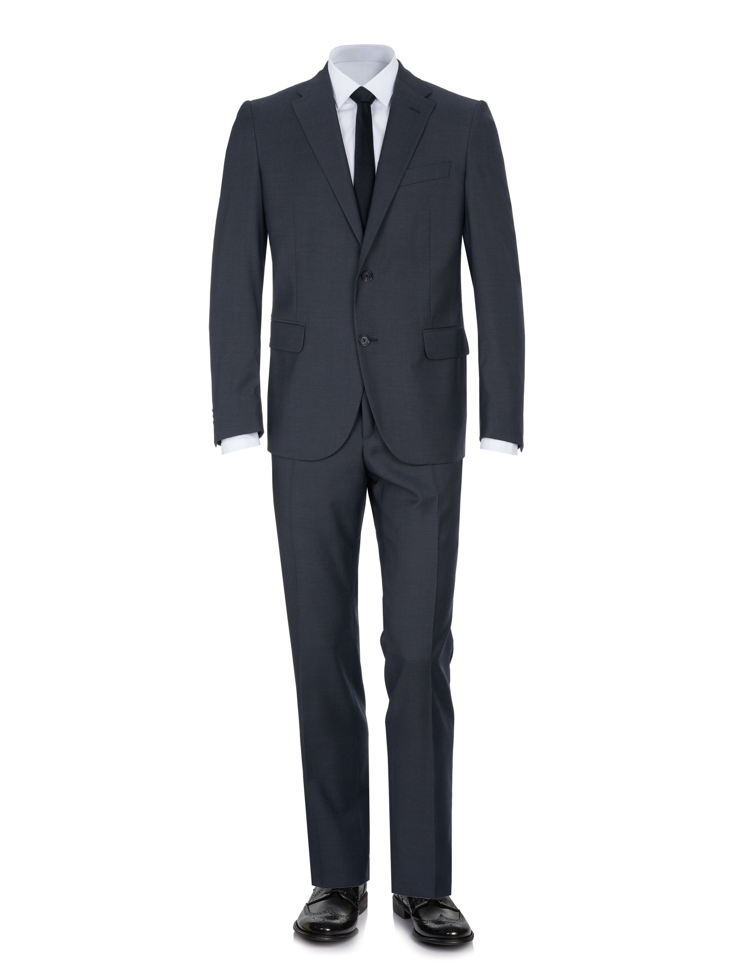Corneliani Regular Anzug 'Corneliani Anzug'‌‌‌‌ in Grau: Vorderseite