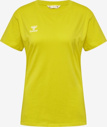 Hummel Performance Shirt 'Go 2.0' in Yellow: front