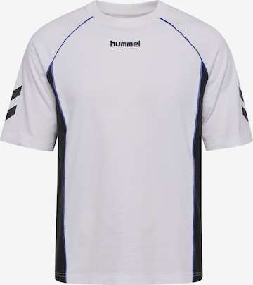 T-Shirt fonctionnel Hummel en blanc : devant