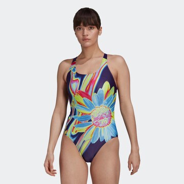 Bustier Maillot de bain sport ADIDAS SPORTSWEAR en mélange de couleurs : devant