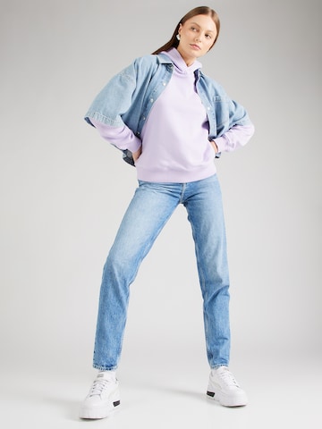 Calvin Klein Jeans Sweatshirt i lilla