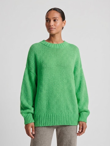 americandreams Oversizepullover 'Pepper'‌‌‌ in Grün: Vorderseite